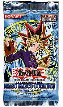 Otaku Gallery  / Anime e Manga / Yu-Gi-Oh / Carte / Bustine Drago Bianco Occhi Blu Ita / 1_Bustina.jpg